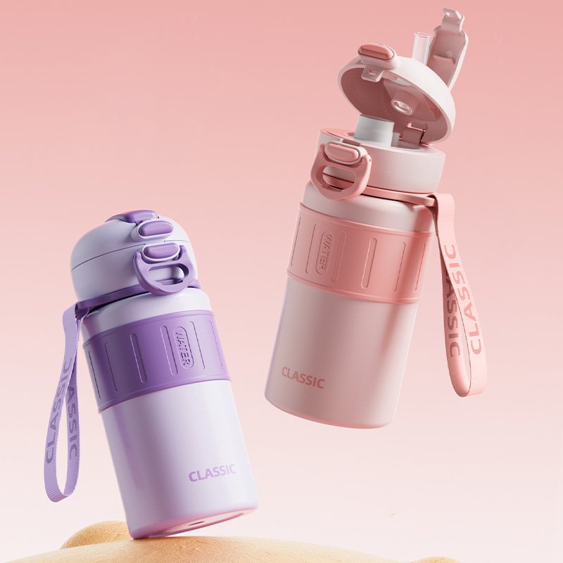 Easy Cleaning Office Outdoor Using 500ml 17oz Insulated Stainless Steel Metal Vacuum Flask Water Bottle