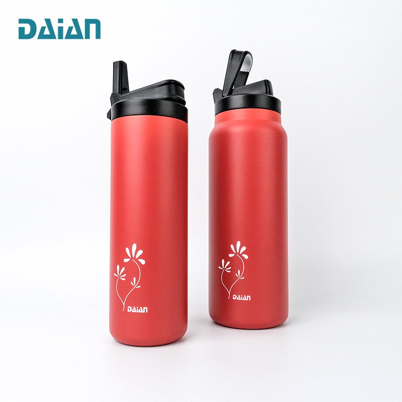 Christmas Gift New Style Flower Design Stainless Steel Water Bottle with Dishwasher Safe