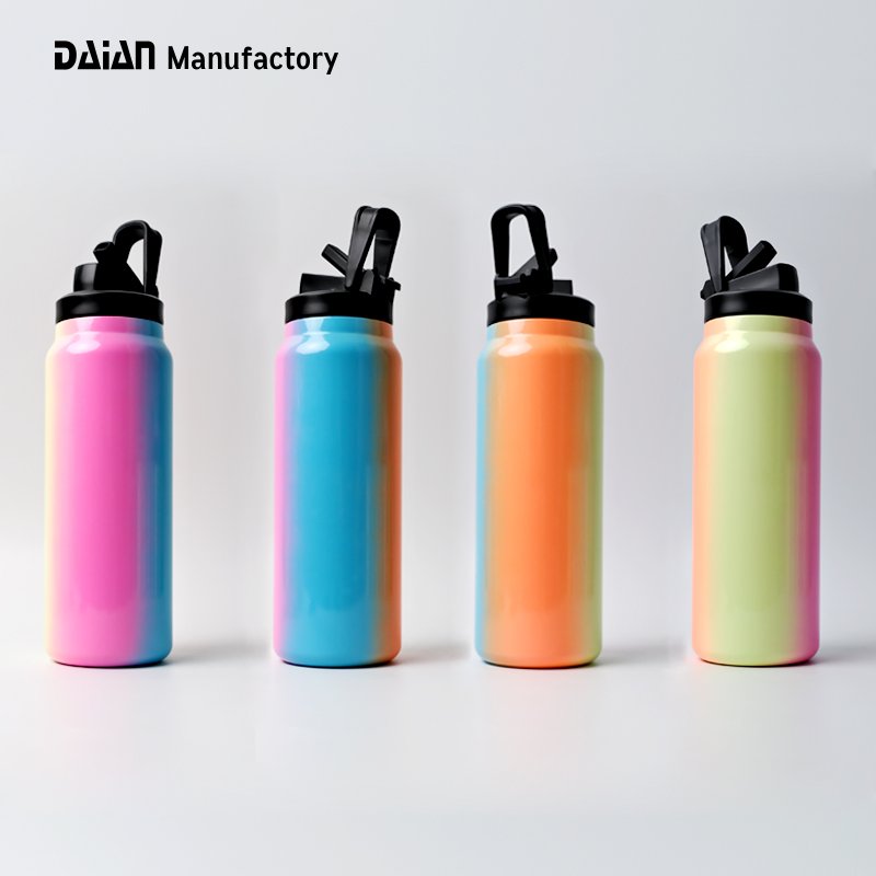 Christmas Gift New Style Flower Design Stainless Steel Water Bottle with Dishwasher Safe