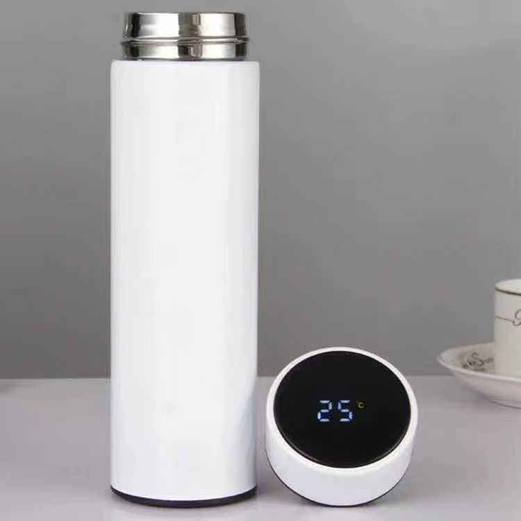 Stainless Steel Water Bottle Sublimation Water Bottle Blanks with Temperature Display
