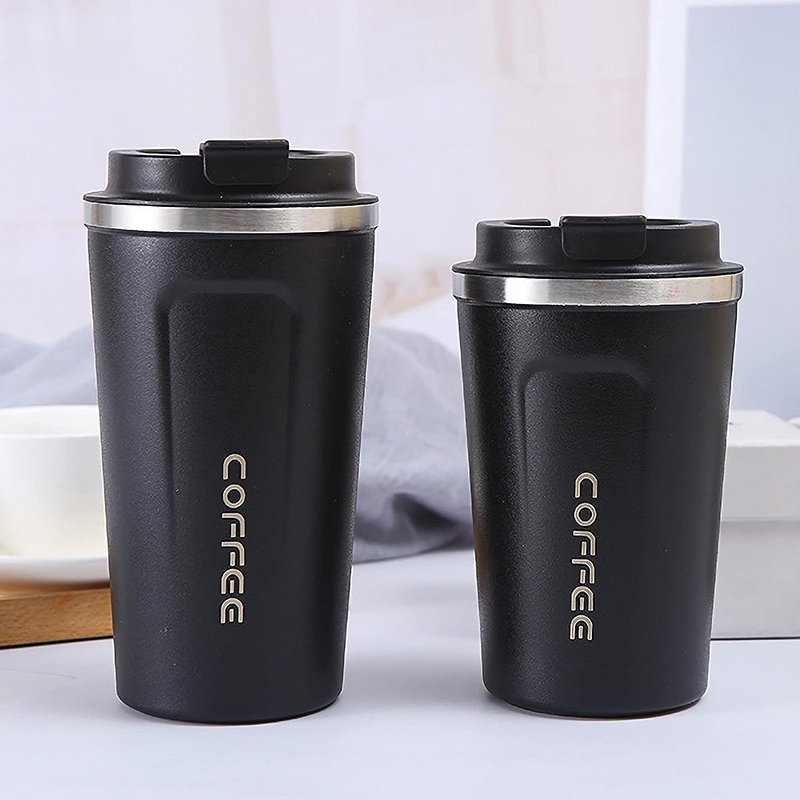 Double Stainless Steel Coffee Thermos Mug 380 510ml Multi Purpose Portable Cup Waterproof Car Travel Thermos Mug