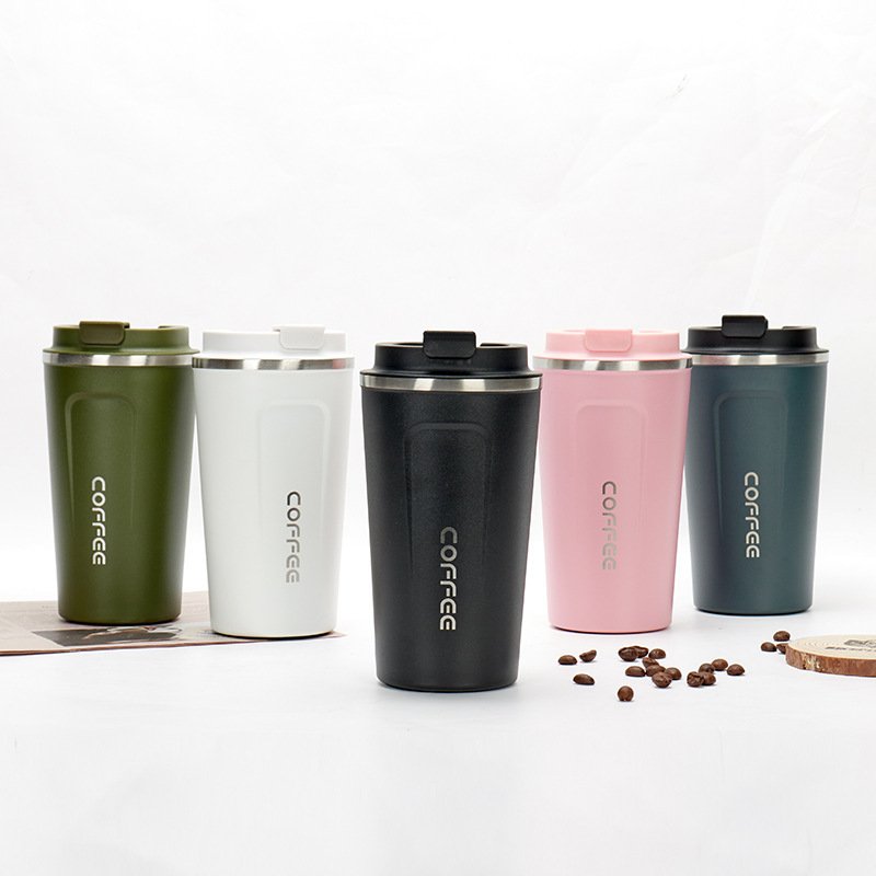 Double Stainless Steel Coffee Thermos Mug 380 510ml Multi Purpose Portable Cup Waterproof Car Travel Thermos Mug