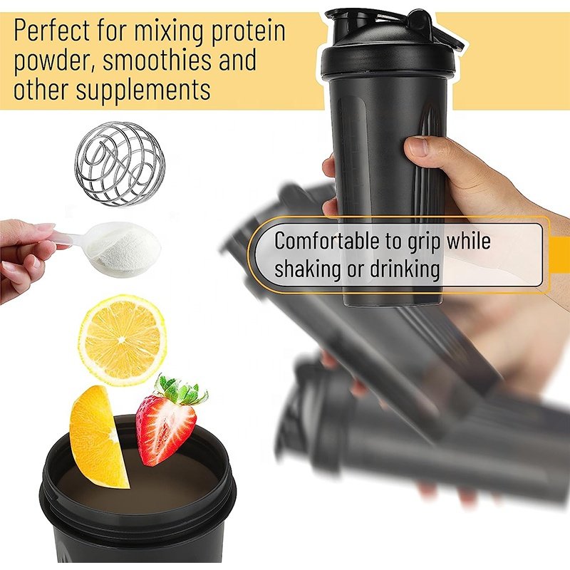 High Quality eco friendly fitness gym protein shaker cup water bottle sublimation insulated stainless steel water bottle