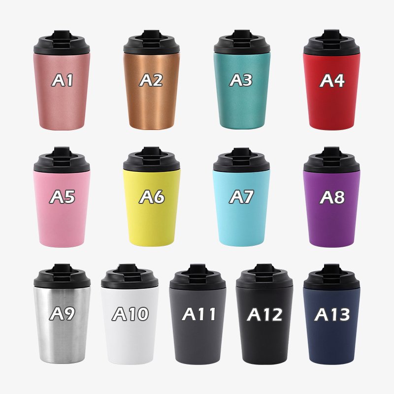 Custom Logo 304 stainless steel gift Thermo cup creative simple car business vacuum 360ml coffee cup portable travel coffee mug