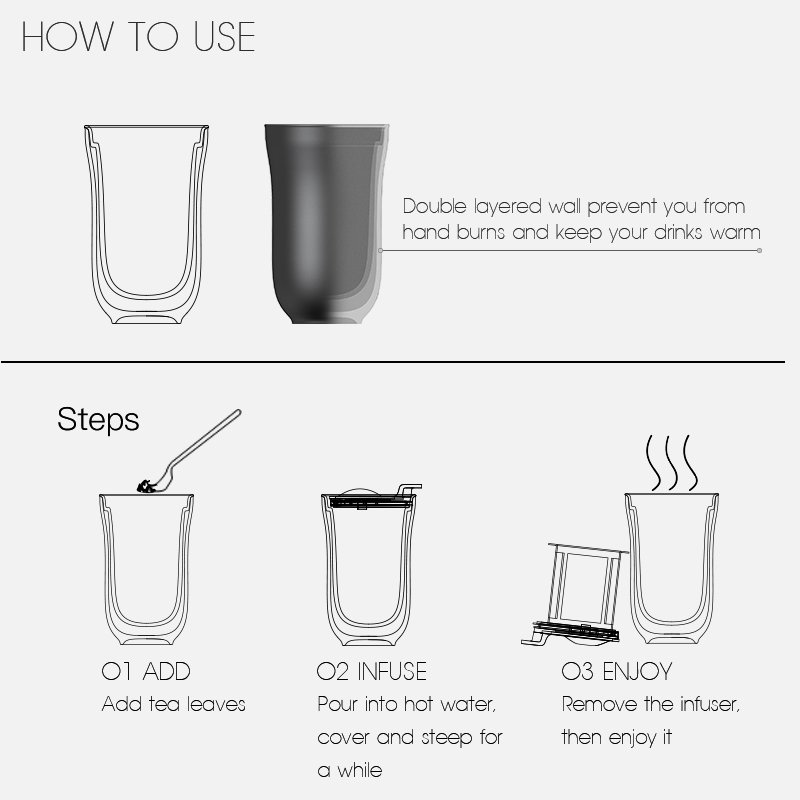 DHPO Ceramic Coffee Mug Reusable Insulated Coffee Cups with Stainless steel Infuser Lids To Go Mug Cute Travel Mugs