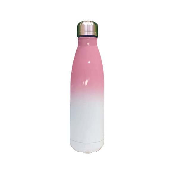 Sublimation Blank Thermal Vacuum Flask Insulated Drink Bottle Cola Shaped Stainless Steel Water Bottles with Custom Logo