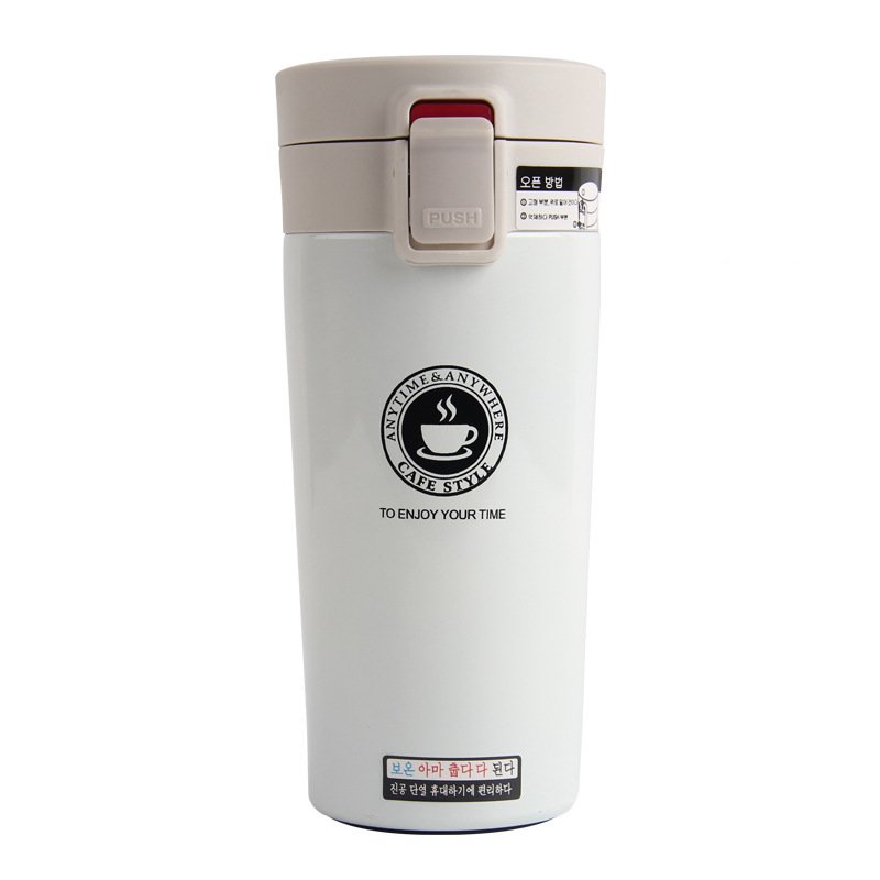 Custom print logo 500ml life double walled vaccum insulated stainless steel thermos cup coffee mug water bottle