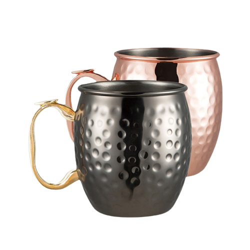 60ml 350ml 500ml 600ml 1L 1.3L 3L 5L Stainless Steel 18/8 silver copper plated gold gun black rose gold Moscow Mule Copper Mug