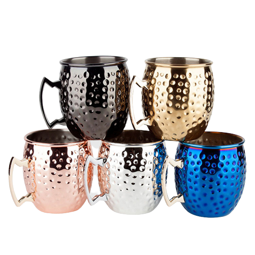 60ml 350ml 500ml 600ml 1L 1.3L 3L 5L Stainless Steel 18/8 silver copper plated gold gun black rose gold Moscow Mule Copper Mug