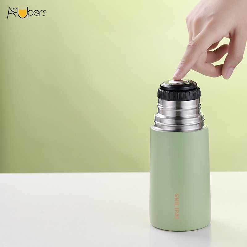 SL202855-280ML Portable Double Wall Insulated 304 Stainless Steel Vacuum Flask Thermos