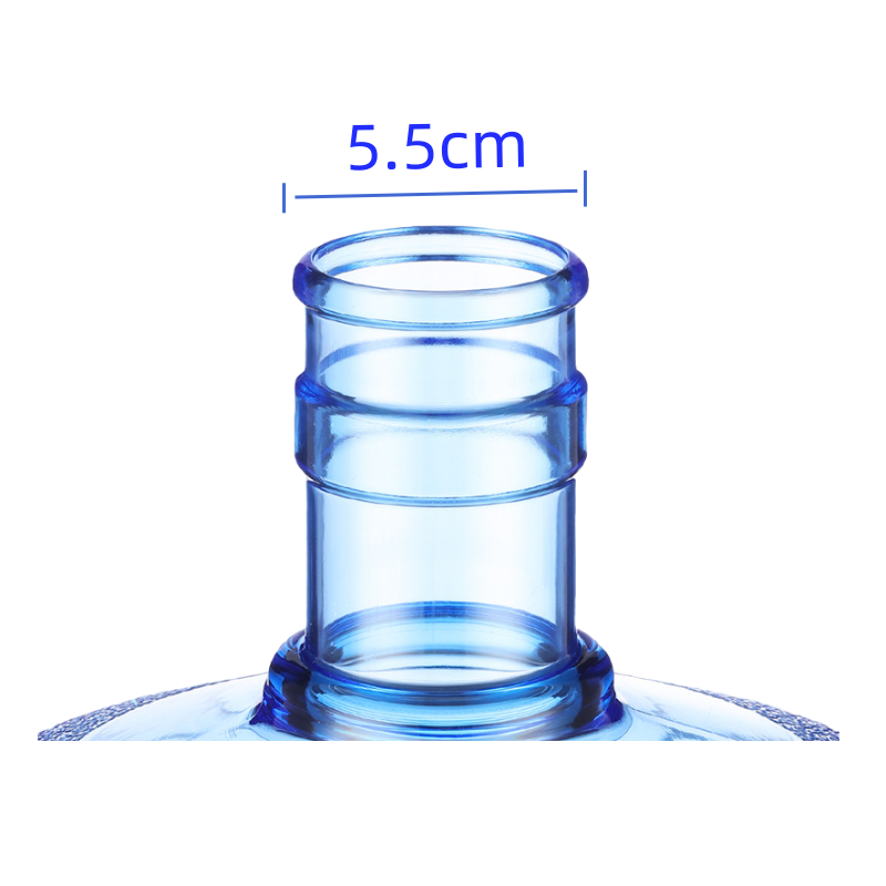 PC Material 3/5 Gallon garrafones de agua 18.9 Liter Litros Plastic Mineral Drinking Water Bottles for Water Cooler Dispenser