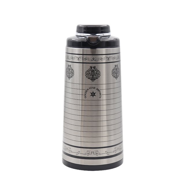 Tiger Flask 1L 1.3L 1.6L 1.9L Glass Liner Vacuum Flask for Home Kitchen Peacock Design Flasks Coffee Pot