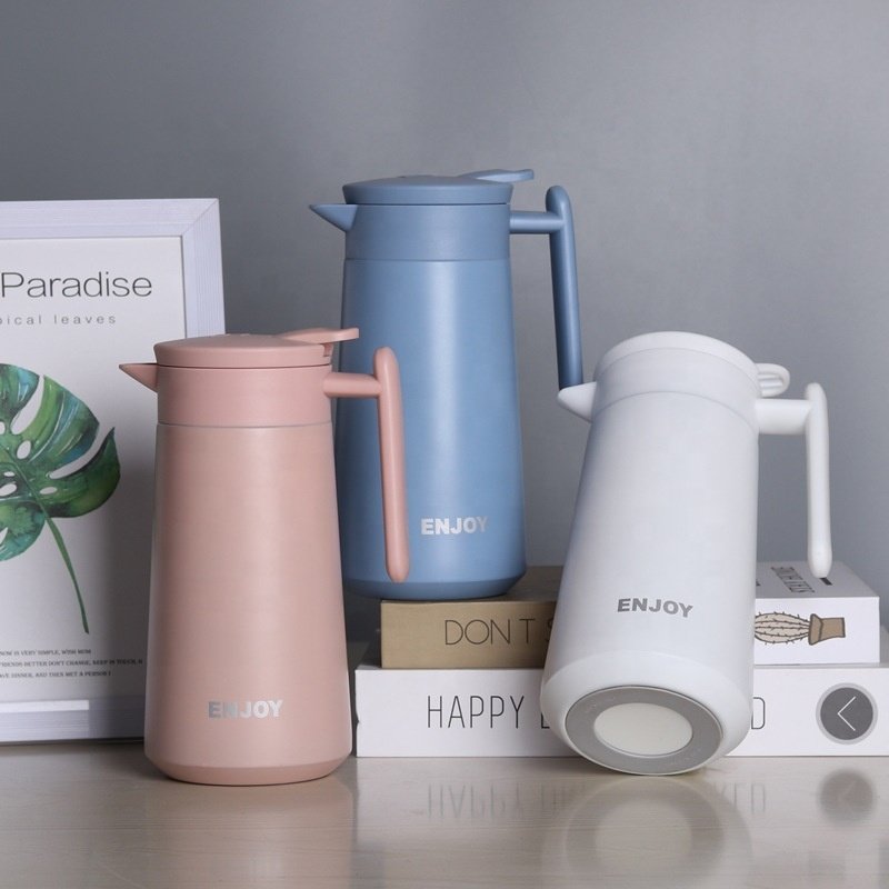 Household Office 800ml Vacuum Thermos Pot Coffee Insulated Carafe Hot Water Kettle Thermos Flask Bottles
