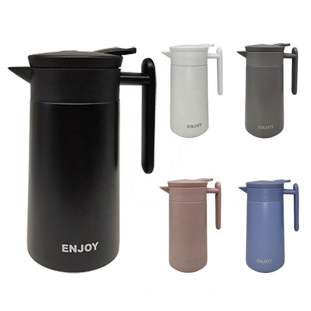 Household Office 800ml Vacuum Thermos Pot Coffee Insulated Carafe Hot Water Kettle Thermos Flask Bottles
