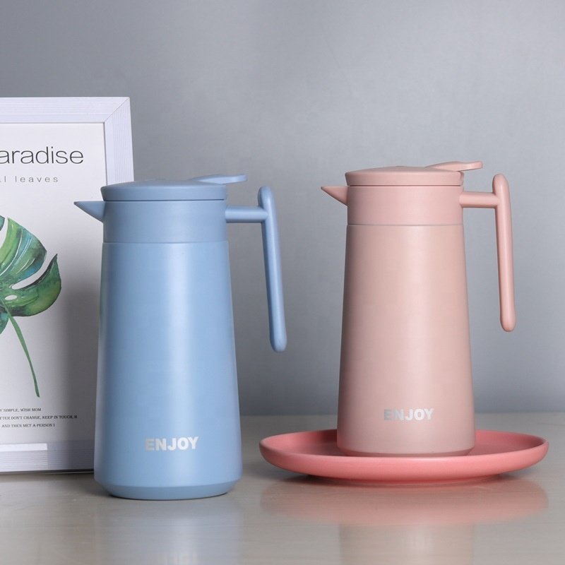 Household Office 800ml Vacuum Thermos Pot Coffee Insulated Carafe Hot Water Kettle Thermos Flask Bottles