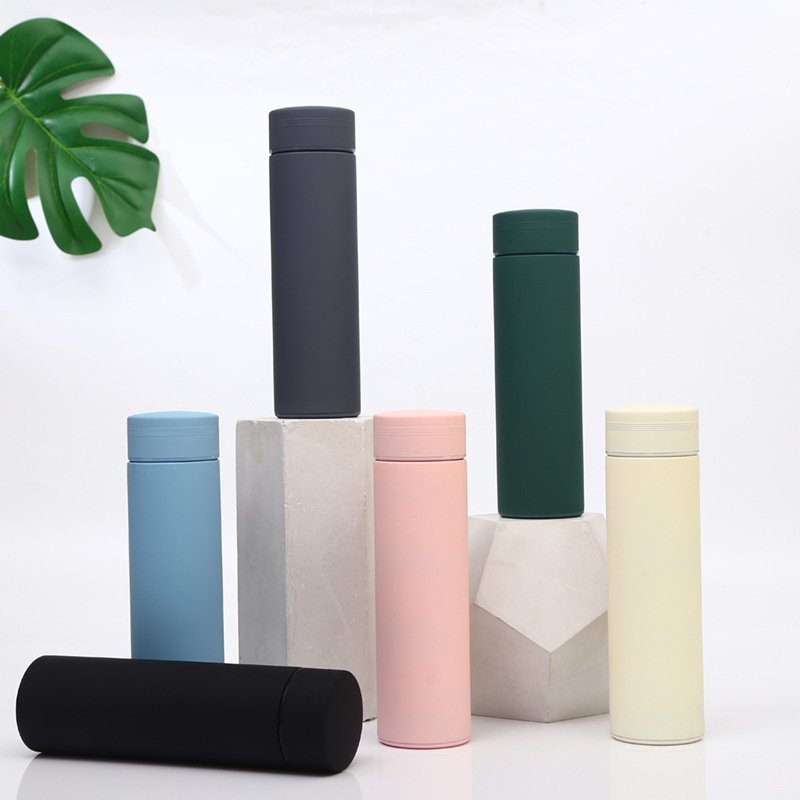 Logo Customized 500ml Stainless Steel Vacuum Flask Water Bottle Sports Thermos