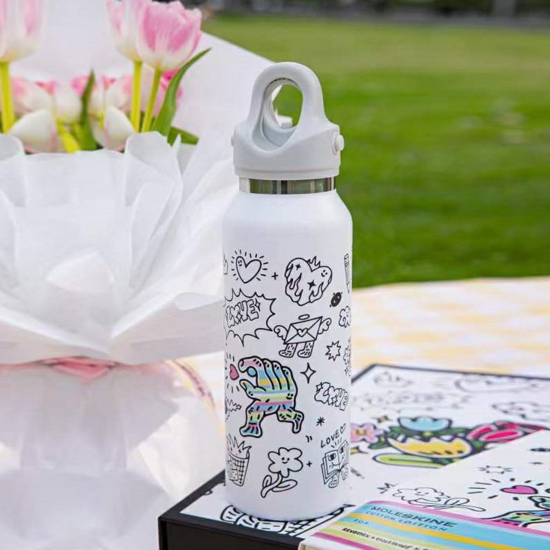 1000ml Large Capacity Stainless Steel Vacuum Flask Reusable Water Bottle Coffee Travel Thermos Cups