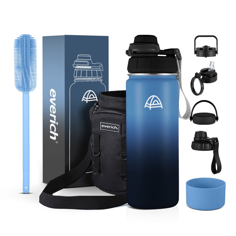 Upgraded Gifts Double Wall Vacuum Flask Stainless Steel Cup Insulated BPA Free Water Bottles Sports