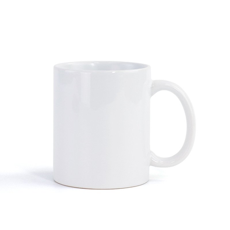 USA Warehouse RTS 11oz Sublimation White Ceramic Mug Sublimation Blank Ceramic Coffee Cup with Handle