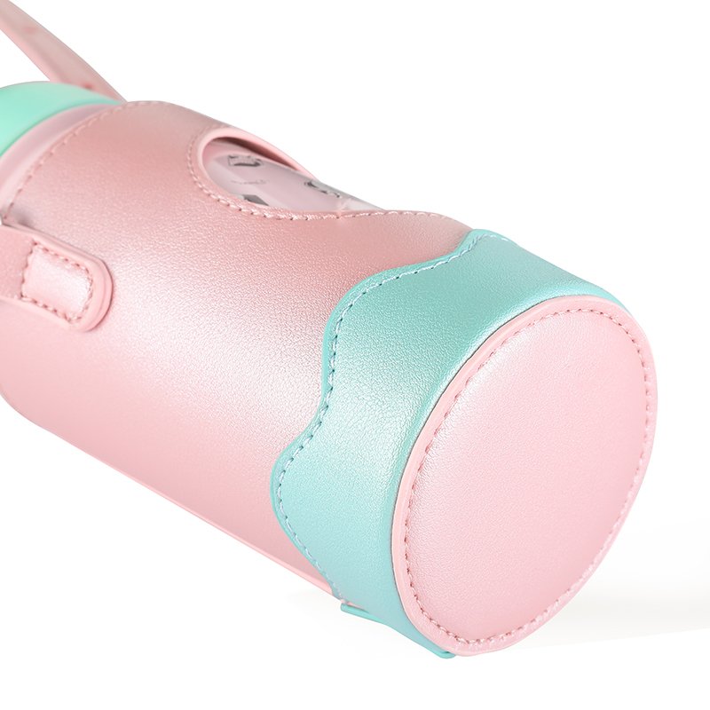 Everich bulk new design kids vacuum flask insulated Double Walled Stainless Steel Water Bottle & sleeve carrier bags with strap