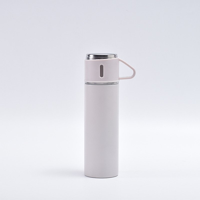 Christmas Gift Stainless Steel Water Bottles Colorful Double Wall Vacuum Flask Set Thermos