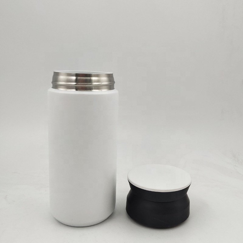 350ml Inner Ceramic Spray Painting Vacuum Flask Coffee Tumbler with Filter Japan Thermal Water Bottle Ceramic Coating Interior