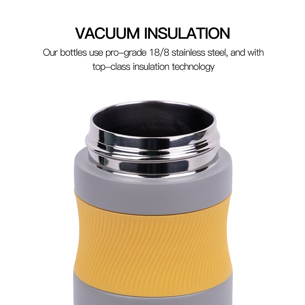 New Arrival 20 oz Water Bottle Silicone Non-slip Stainless Steel Wholesale Custom Logo Water Bottle