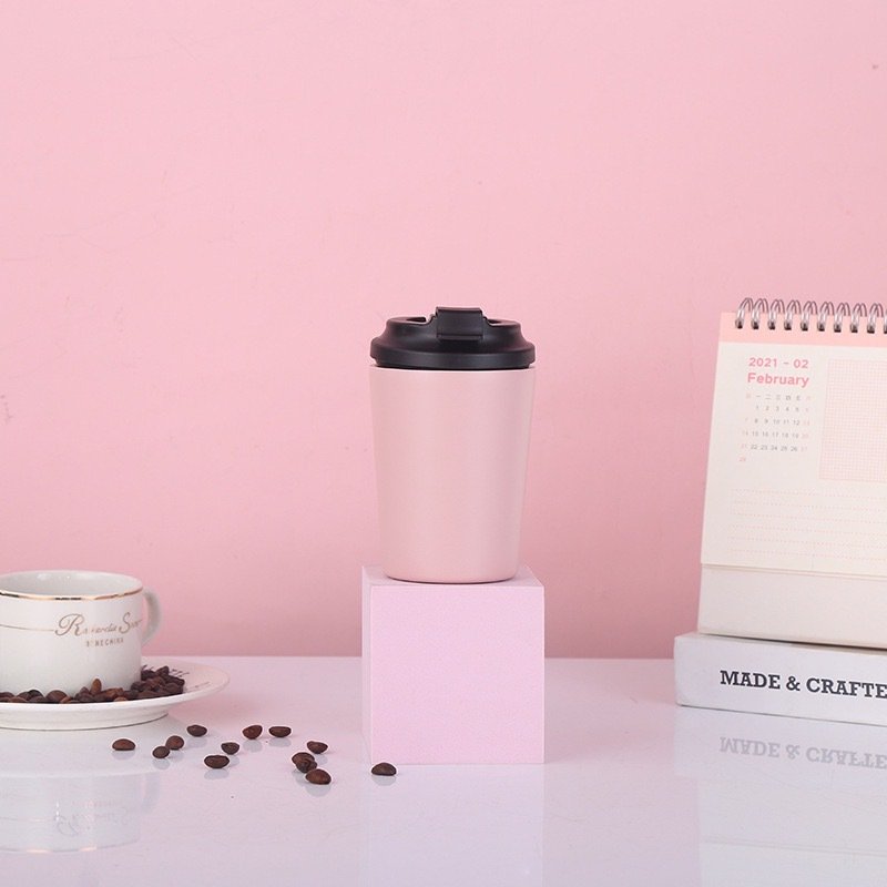 BPA free Vacuum Insulated 300ML Insulated Stainless Steel Coffee Mug with Lid Double Wall Travel Coffee Mug