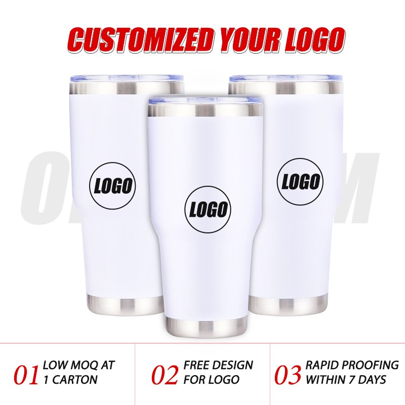 30 oz Vacuum Insulated Stainless Steel Tumbler Cups Double Wall Travel Car Coffee Mug 30oz Water Tumbler Cups