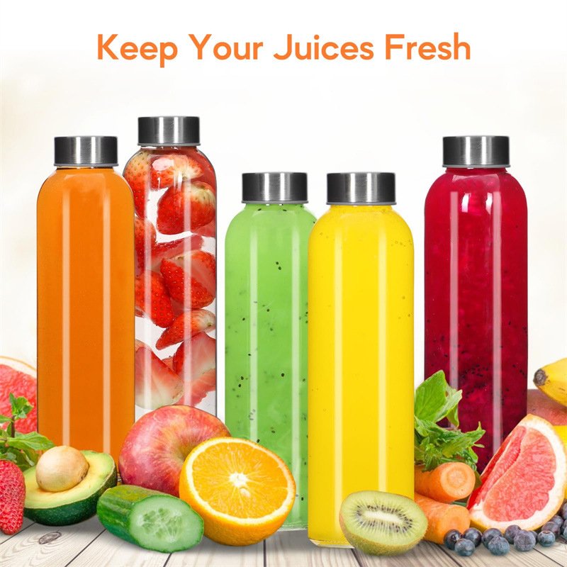 Glass Water Bottle