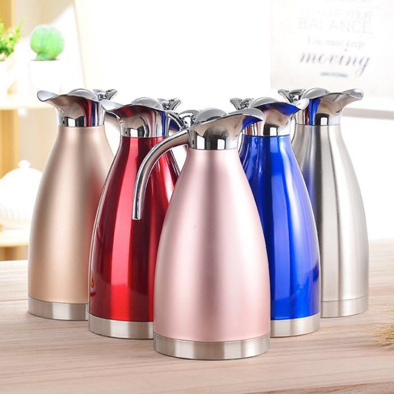 Vacuum Flask Gift Set Vacuum Carafe 1500 Ml 2l Tharmoss Hot Water Family Coffee Pot Vacuum Flask