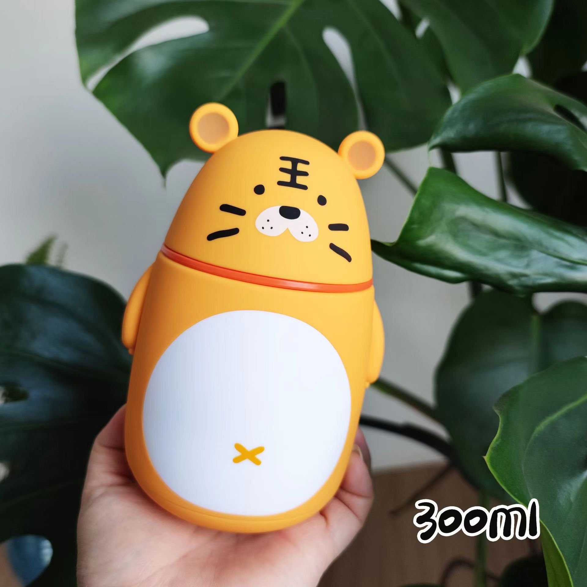 Hot sale cute animal 300ml Stainless Steel water bottle termos Portable Vacuum Flask Insulated Tumbler with Rope thermos Bottle