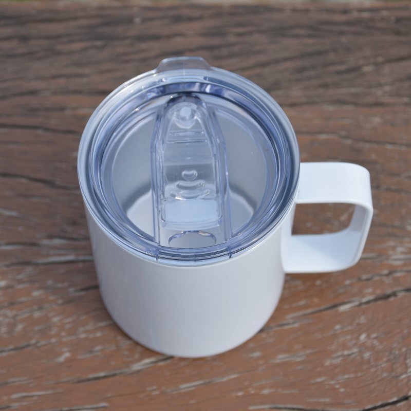 10oz stainless steel vacuum insulated water bottles sublimation blanks tumbler travel coffee mug with handle