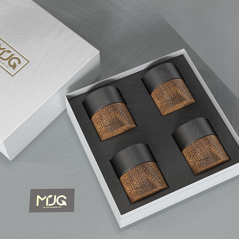 Coffee custom logo cup customized ceramic mugs with wood bottom With Wooden Bottom Strong magnetic design Ceramic Round Cups