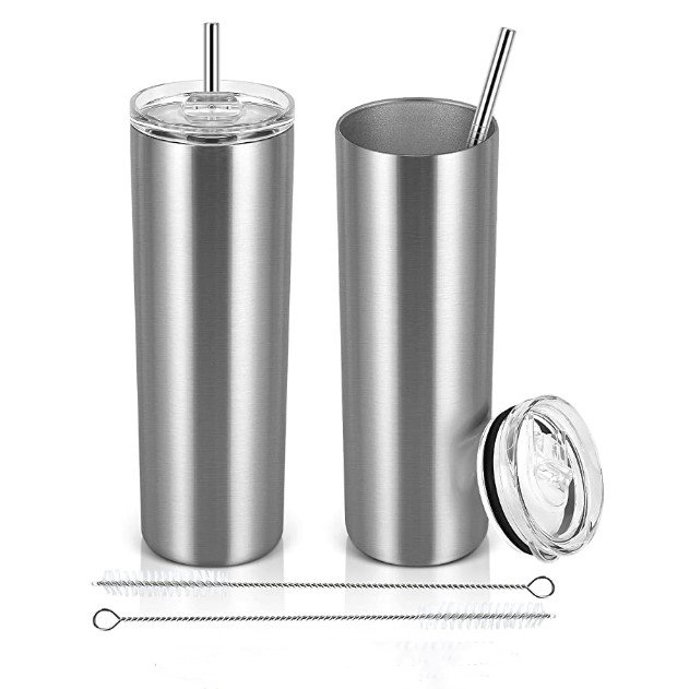 Whole bulk Iced Coffee Cup Reusable Stainless Steel Water Bottle Travel Mug Gifts for Women Men