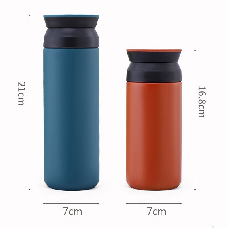 Wholesale Custom 350ml 500ml New best-selling portable stainless steel thermal vacuum flasks water bottle with handle