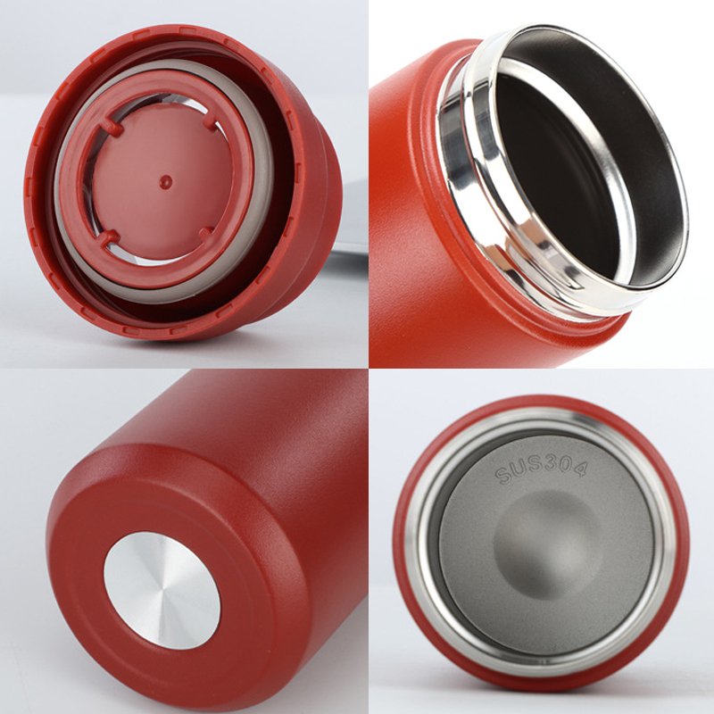 Wholesale Custom 350ml 500ml New best-selling portable stainless steel thermal vacuum flasks water bottle with handle