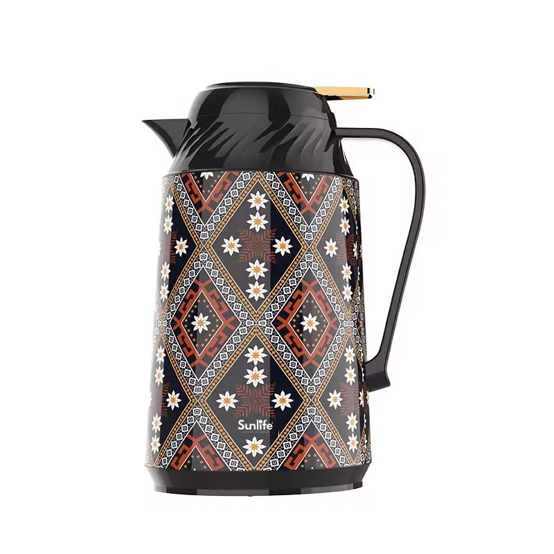 Sunlife Vacuum Flask Factory Patent Design Thermo Glass Refill Metal Thermos Coffee Pot