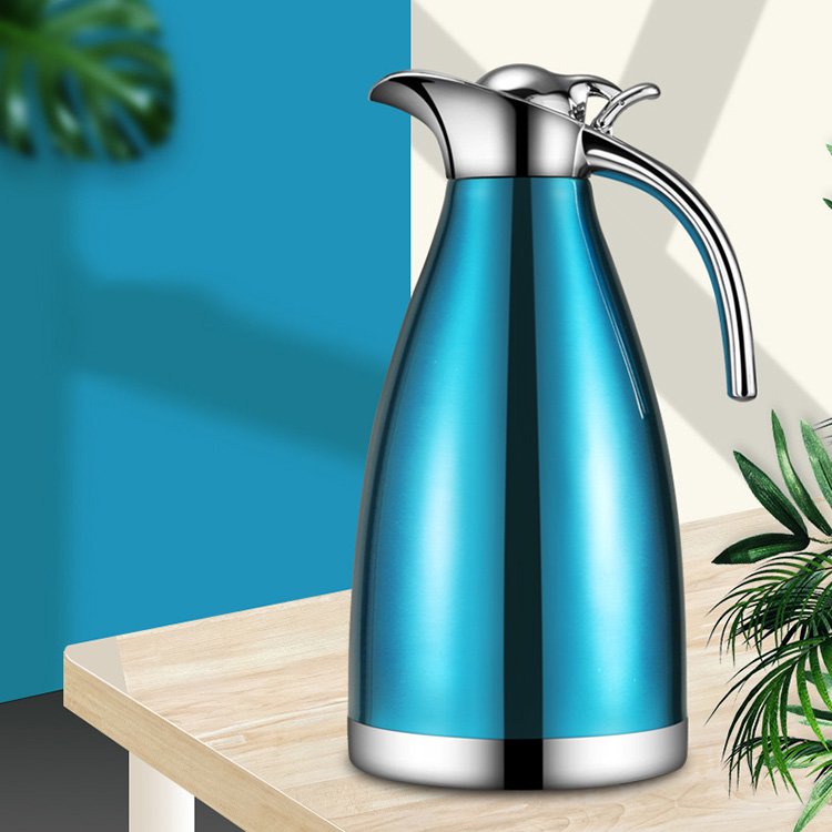 Colorful Kettle 1500ml 2000ml Stainless Steel 304 Thermos Jug Insulated Water Tea Coffee Pot Vacuum Flask