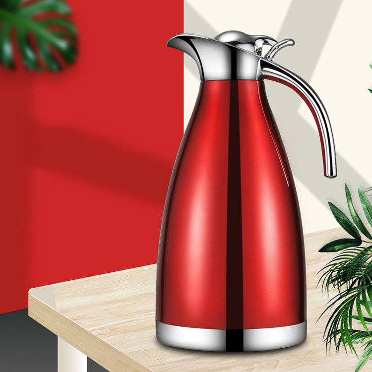 Colorful Kettle 1500ml 2000ml Stainless Steel 304 Thermos Jug Insulated Water Tea Coffee Pot Vacuum Flask