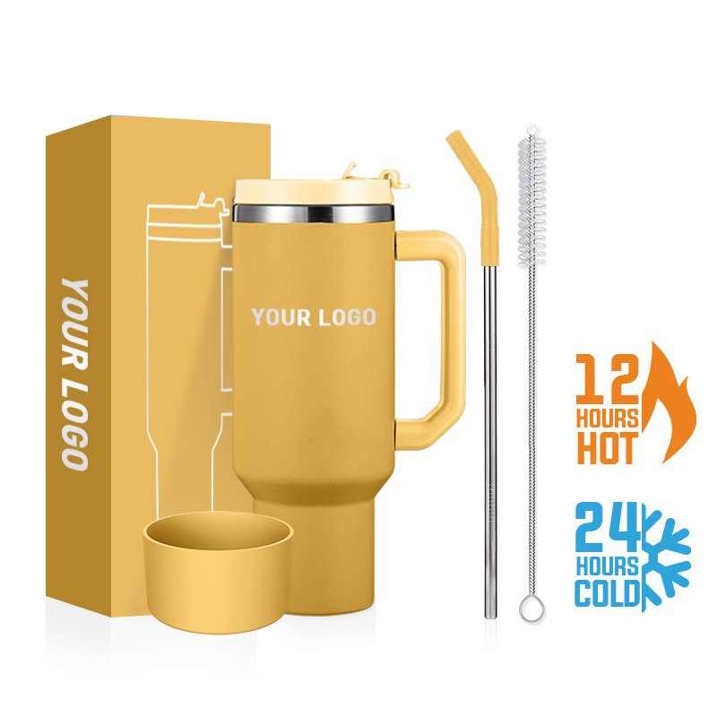 40oz New Design Tumbler 304 Stainless Steel Water Bottle Insulated Vacuum Water Bottle With Leak-Proof Lid