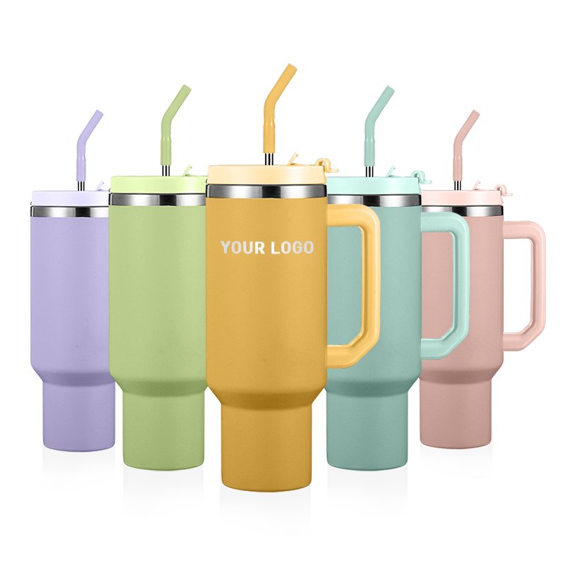 40oz New Design Tumbler 304 Stainless Steel Water Bottle Insulated Vacuum Water Bottle With Leak-Proof Lid
