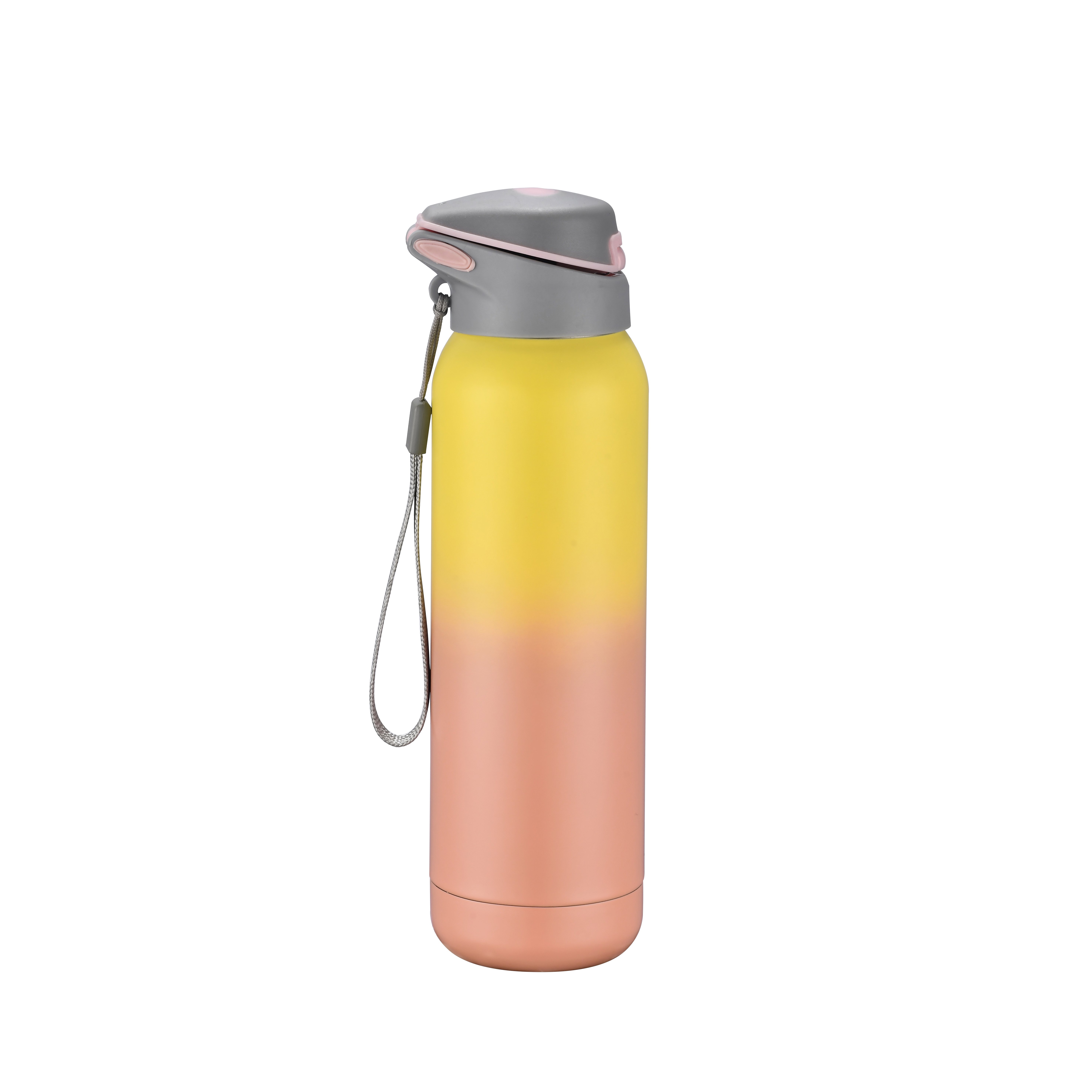 Indoor And Outdoor Water Bottle Customized Stainless Steel Vacuum Flask Water With Straw