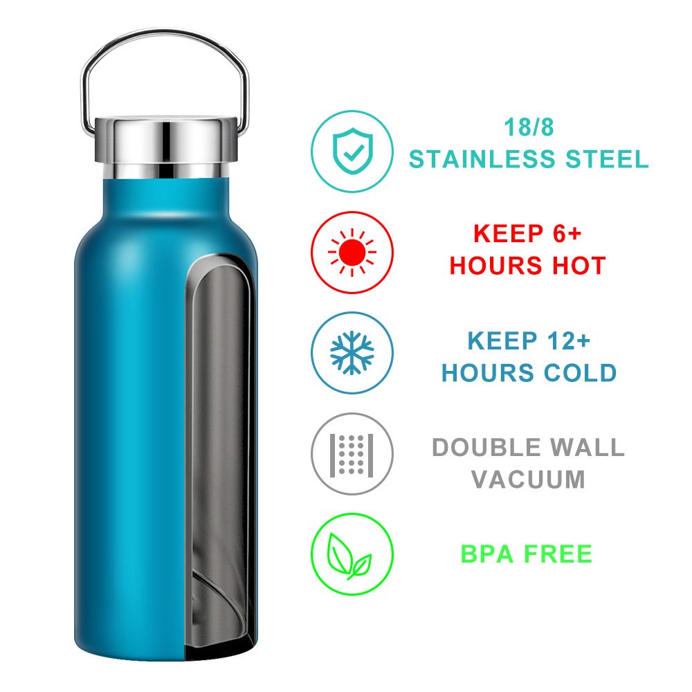 Cheap Sell Wide Mouth Vacuum Flask 350ML 500ML 600ML 750ML 1000ML Stainless Steel Insulated Sports Thermos
