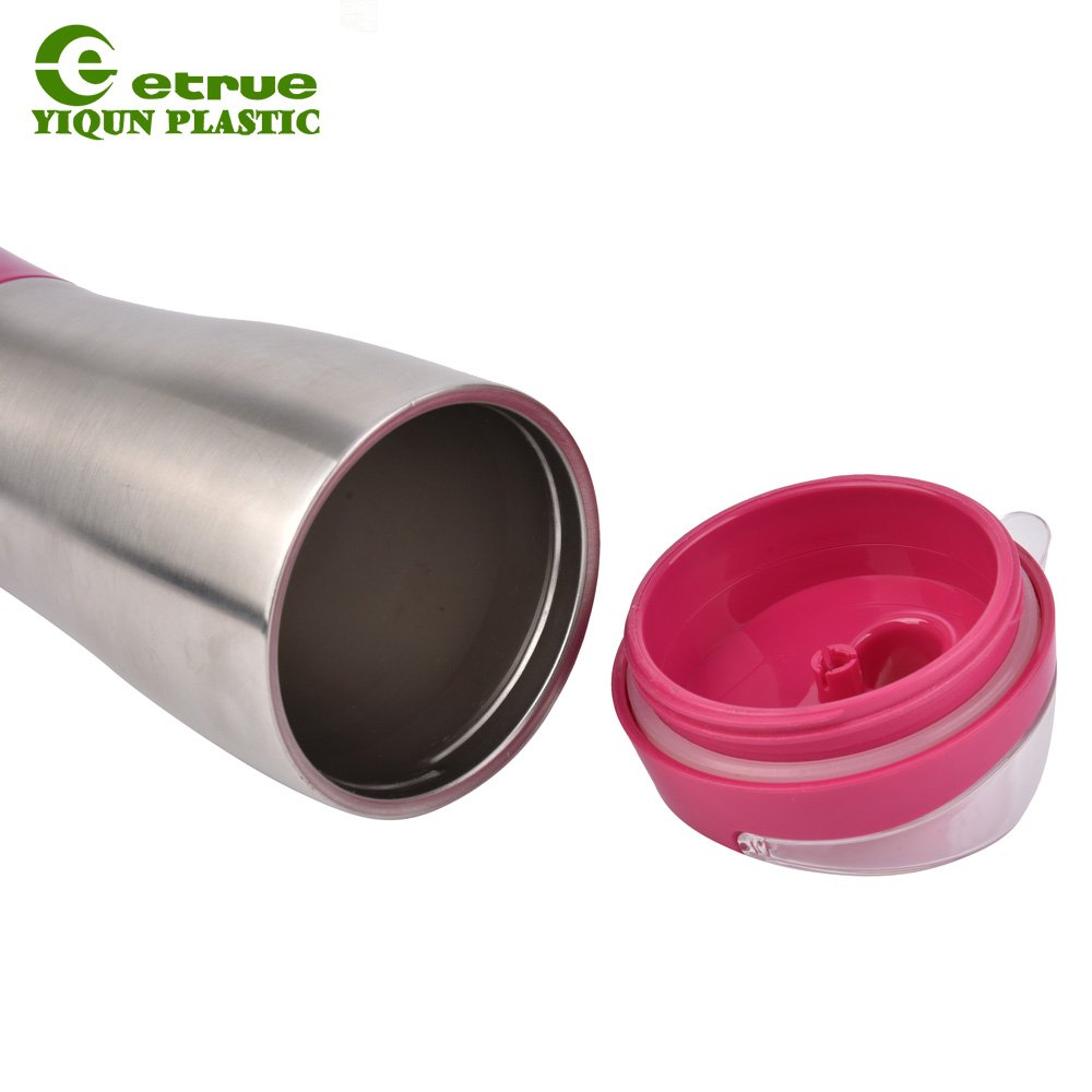 Battery operated vacuum stainless steel protein shaker