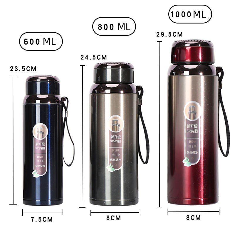 Wholesales Vacuum Flask Thermoses Stainless Steel Thermo Bottles Tea Mug Thermal Cup Termos Water Bottle Factory