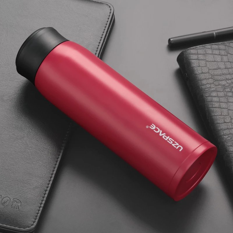 UZSPACE Thermal Vaccum Flask Sport Stainless Steel Thermos Bottle Vacuum Flask & Thermoses flask bottle