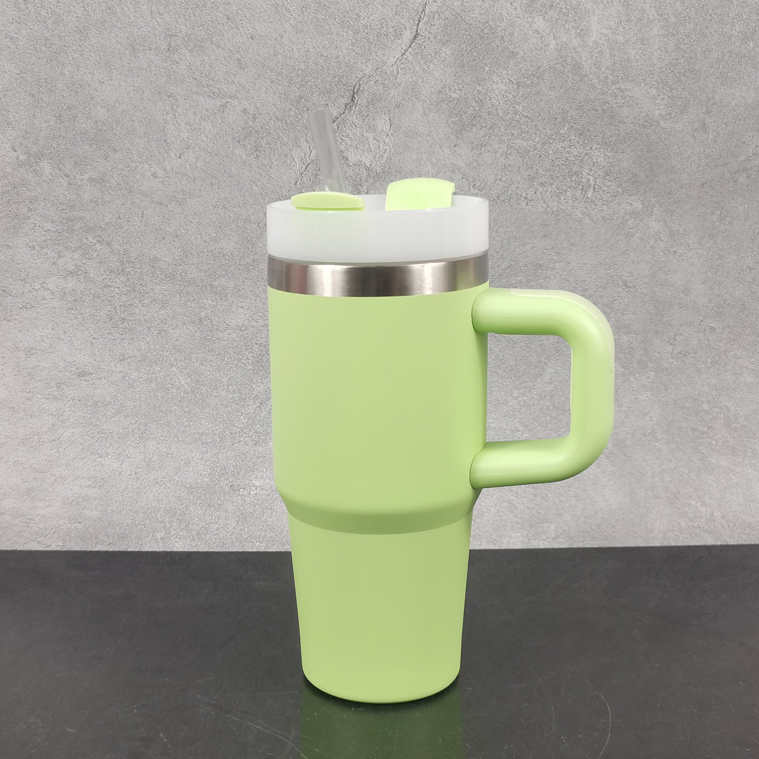 Wholesale kid style tumbler go to school stainless steel 14oz vacuum insulated blank sublimation colorful travel mug with handle