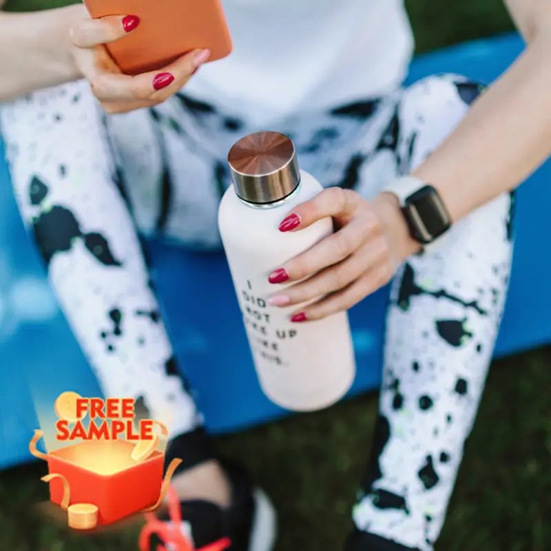 Large Capacity 1000ml 750ml Double Wall Stainless Steel Bottle Water Vacuum Insulated Sports Water Bottles With Custom Logo
