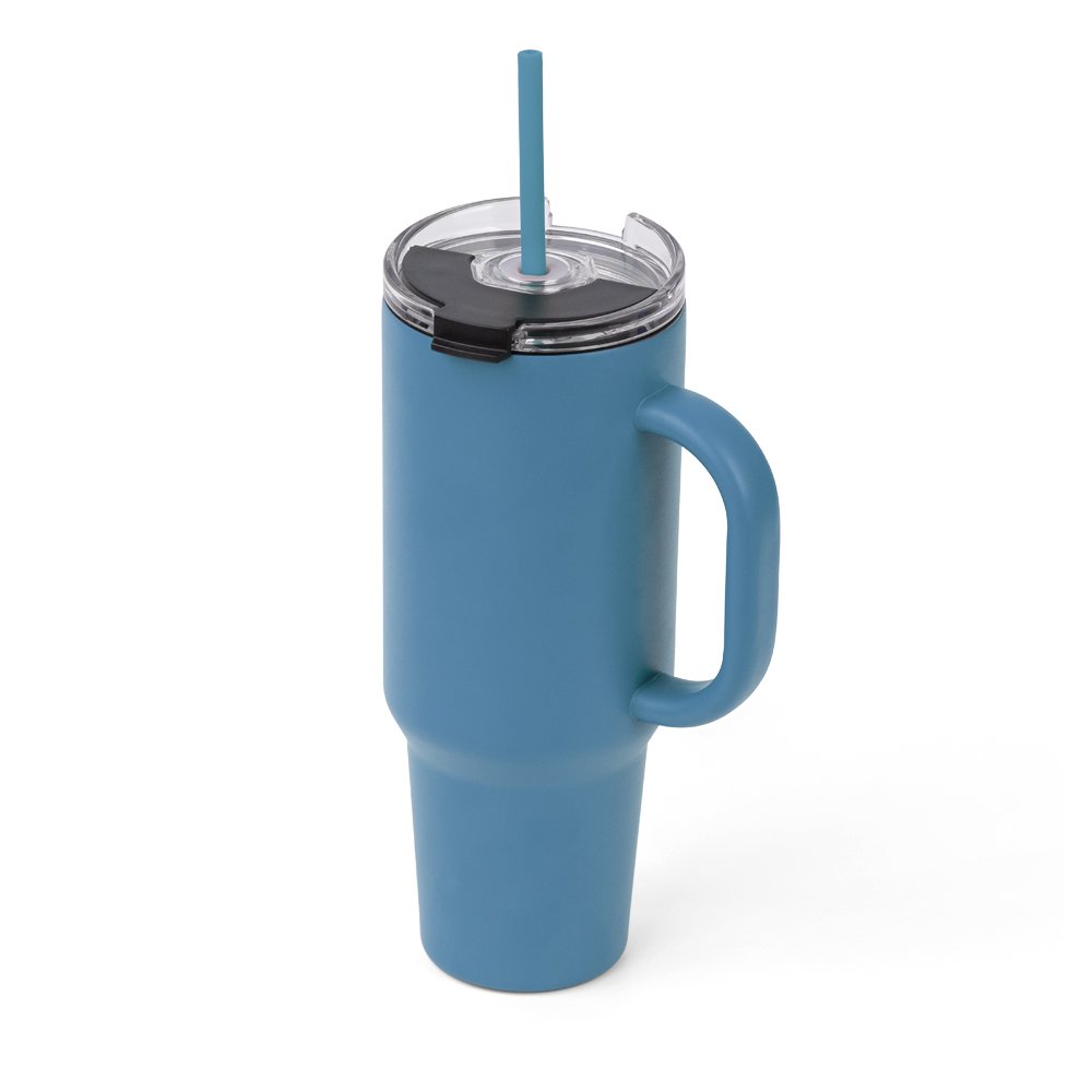 40oz Insulated Stainless Steel Tumbler With Lid 40oz Tumbler With Handle And Straw Keeps Drinks Cold And Hot